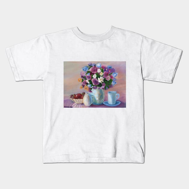 Spring still life Kids T-Shirt by Irina_Reznikova